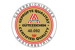 Austria Gütezeichen Austria Gütezeichen